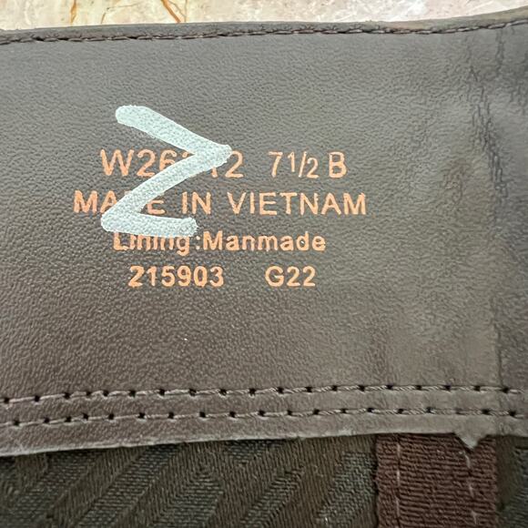 Cole Haan Noelle Brown Leather Knee High Stretch Riding Boots Womens 7.5 - Picture 13 of 15